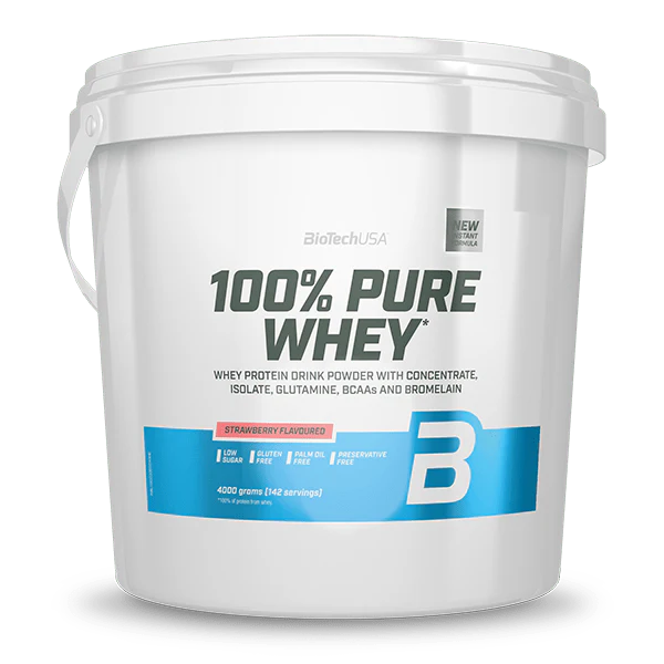 100% Pure Whey bebida de proteína en polvo - 4000 g - Image 4