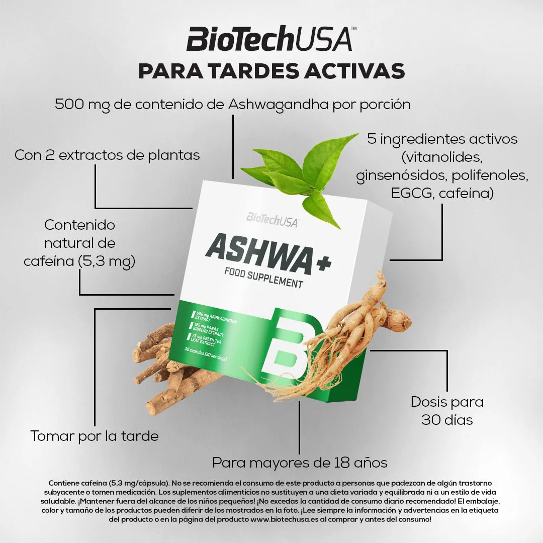 Ashwa+ - 30 megacápsulas - Image 2