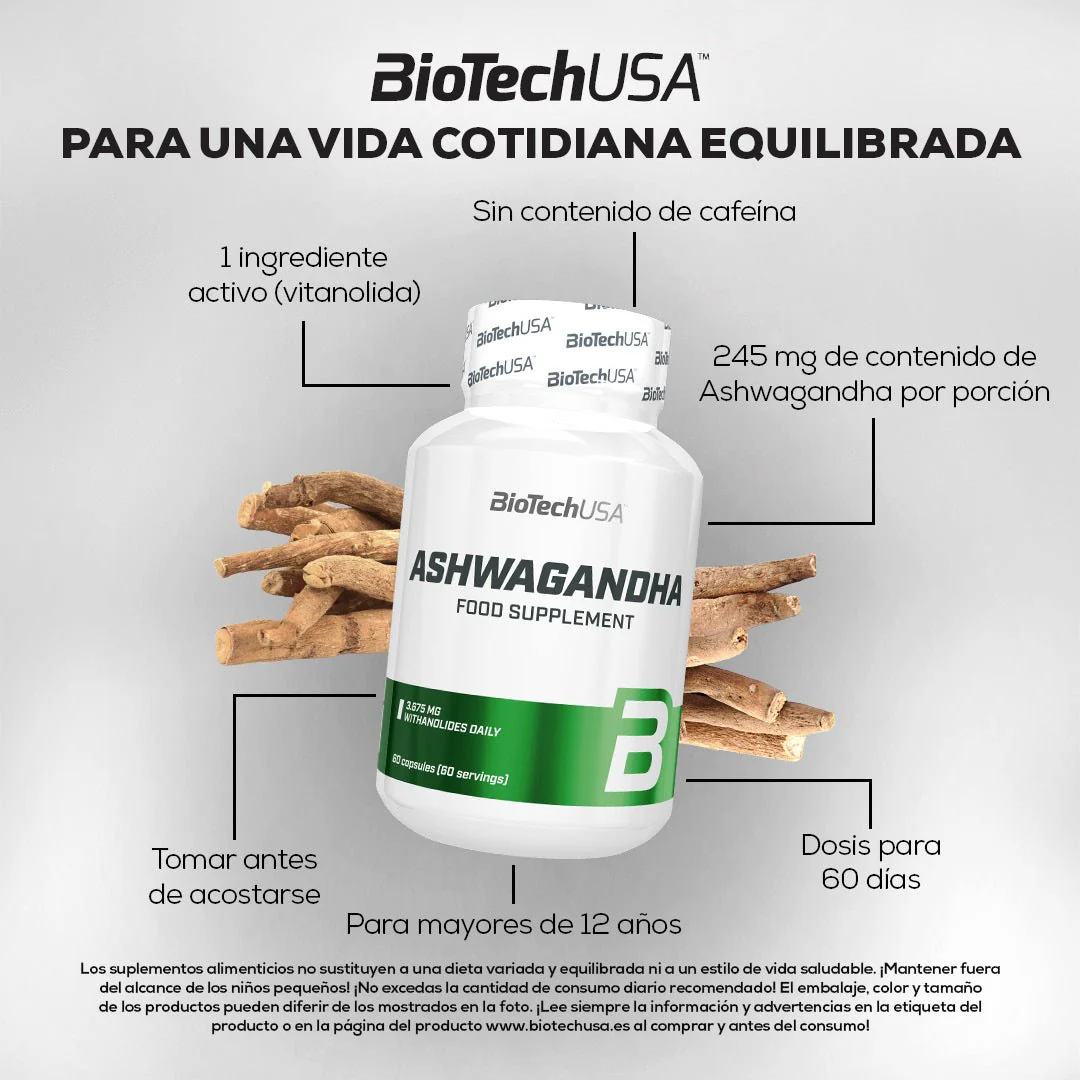 Ashwagandha - 60 cápsula - Image 2