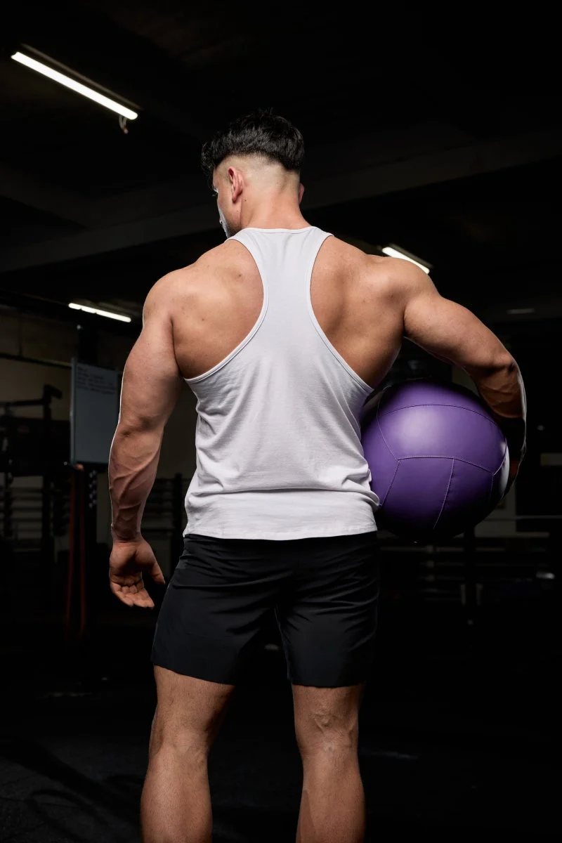 Basic camiseta sin mangas para hombre - Image 2