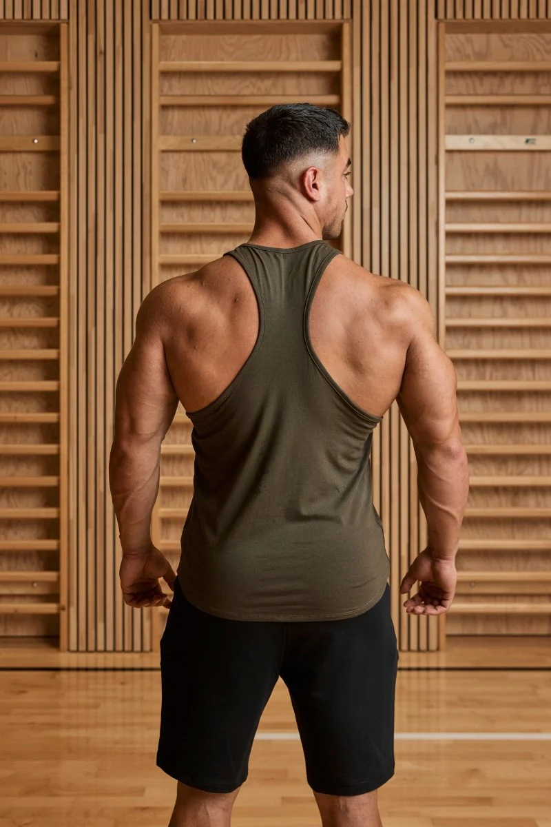 Basic camiseta sin mangas para hombre - Image 2