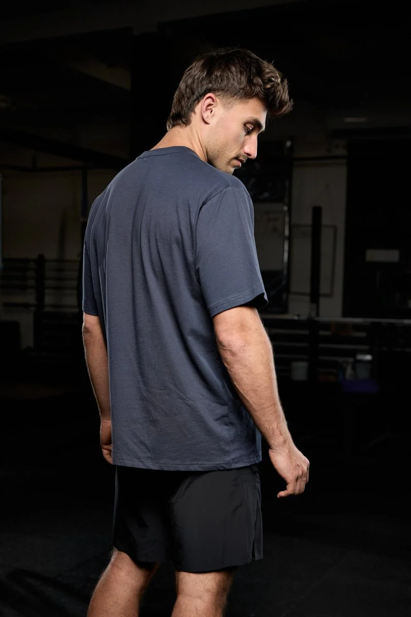 Basic Oversized camiseta para hombre - Image 2