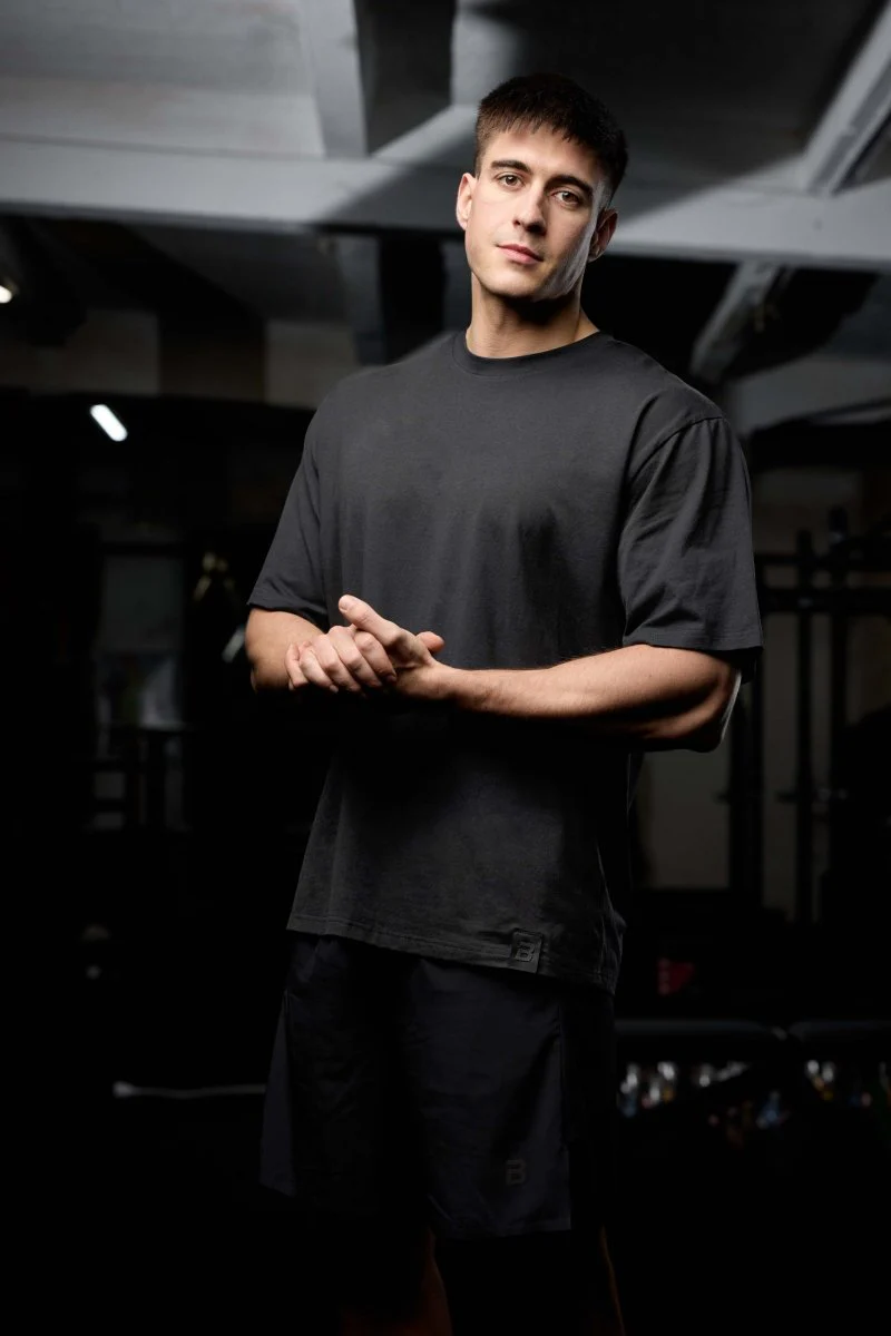Basic Oversized camiseta para hombre - Image 2