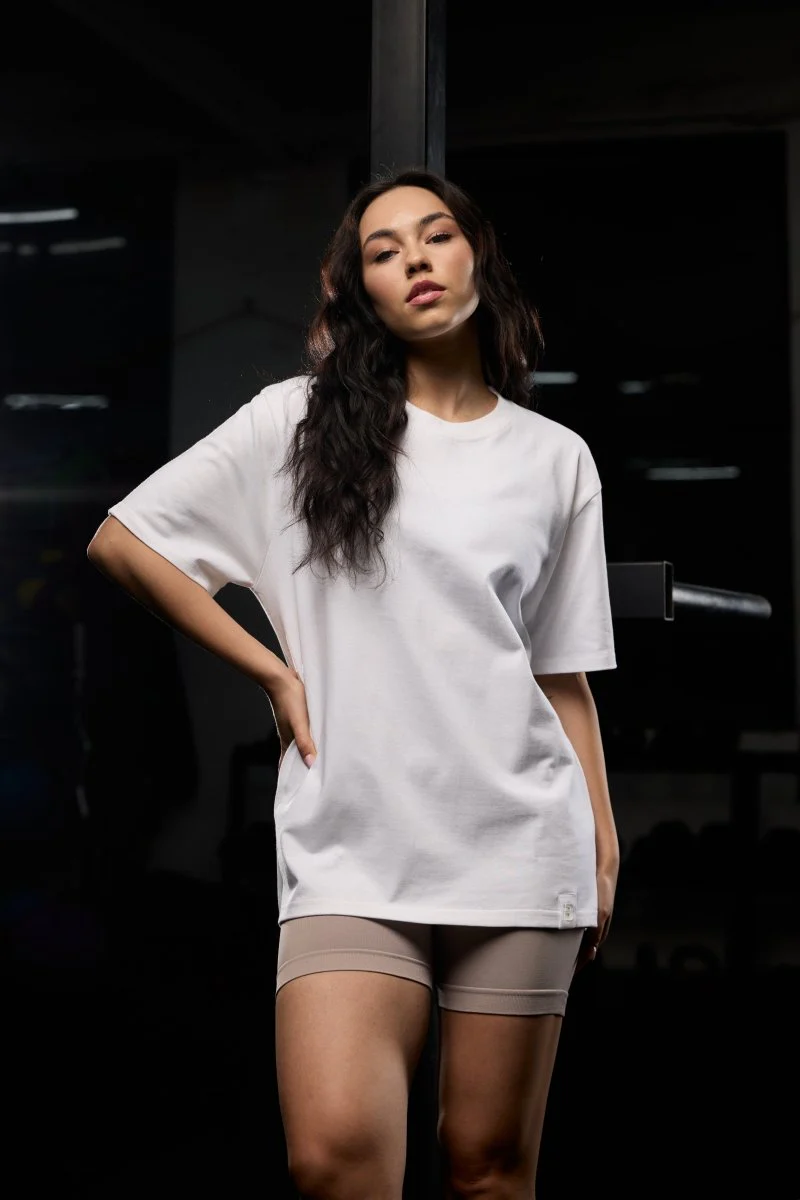 Basic Oversized camiseta para mujer - Image 2