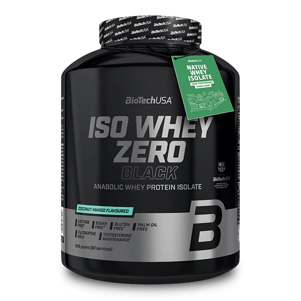 Bebida de proteína anabólica en polvo Iso Whey Zero Black - 1816 g - Image 4