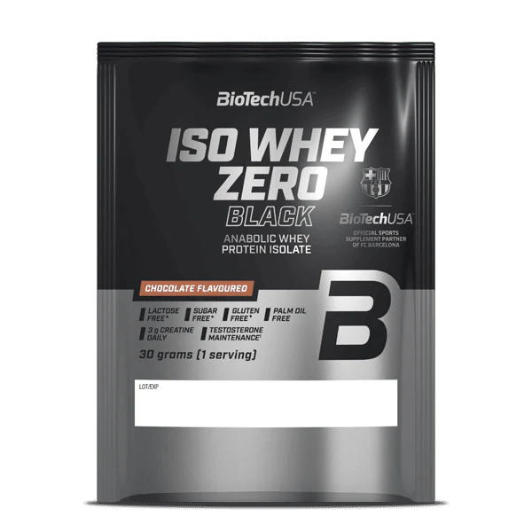 Bebida de proteína anabólica en polvo Iso Whey Zero Black - 30 g - Image 2