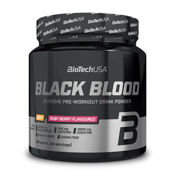 Black Blood NOX+ bebida en polvo - 340 g - Image 2