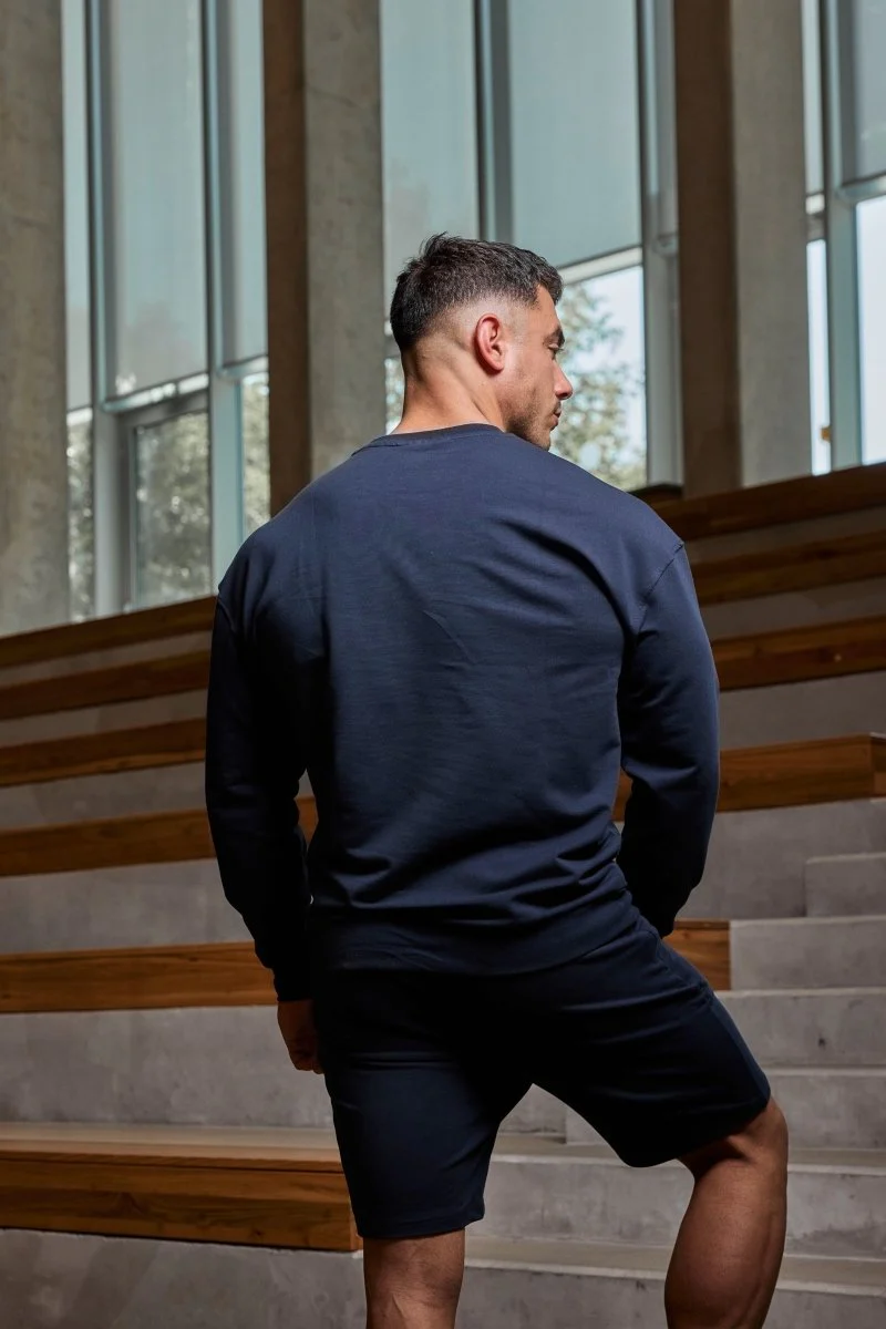 FLEXTRACK Sudadera con cuello redondo para hombre - Image 2
