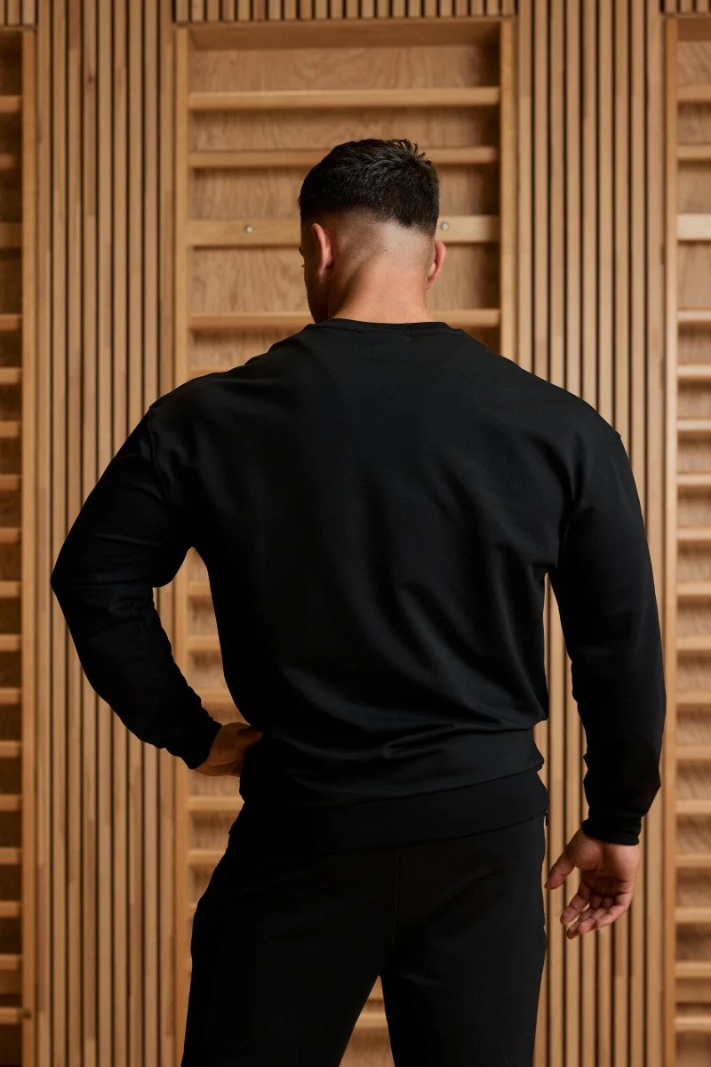 FLEXTRACK Sudadera con cuello redondo para hombre - Image 2