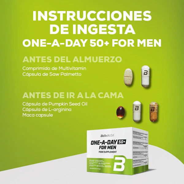 One-A-Day 50+ For Men - 30 sobres - Image 2