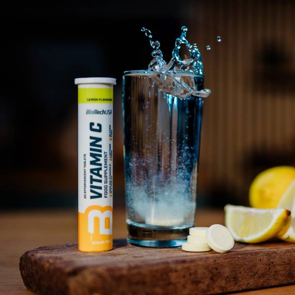 Pastilla efervescente de vitamina C - 20 comprimidos - Image 3