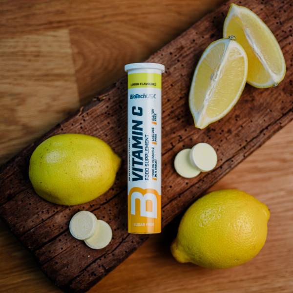 Pastilla efervescente de vitamina C - 20 comprimidos - Image 4