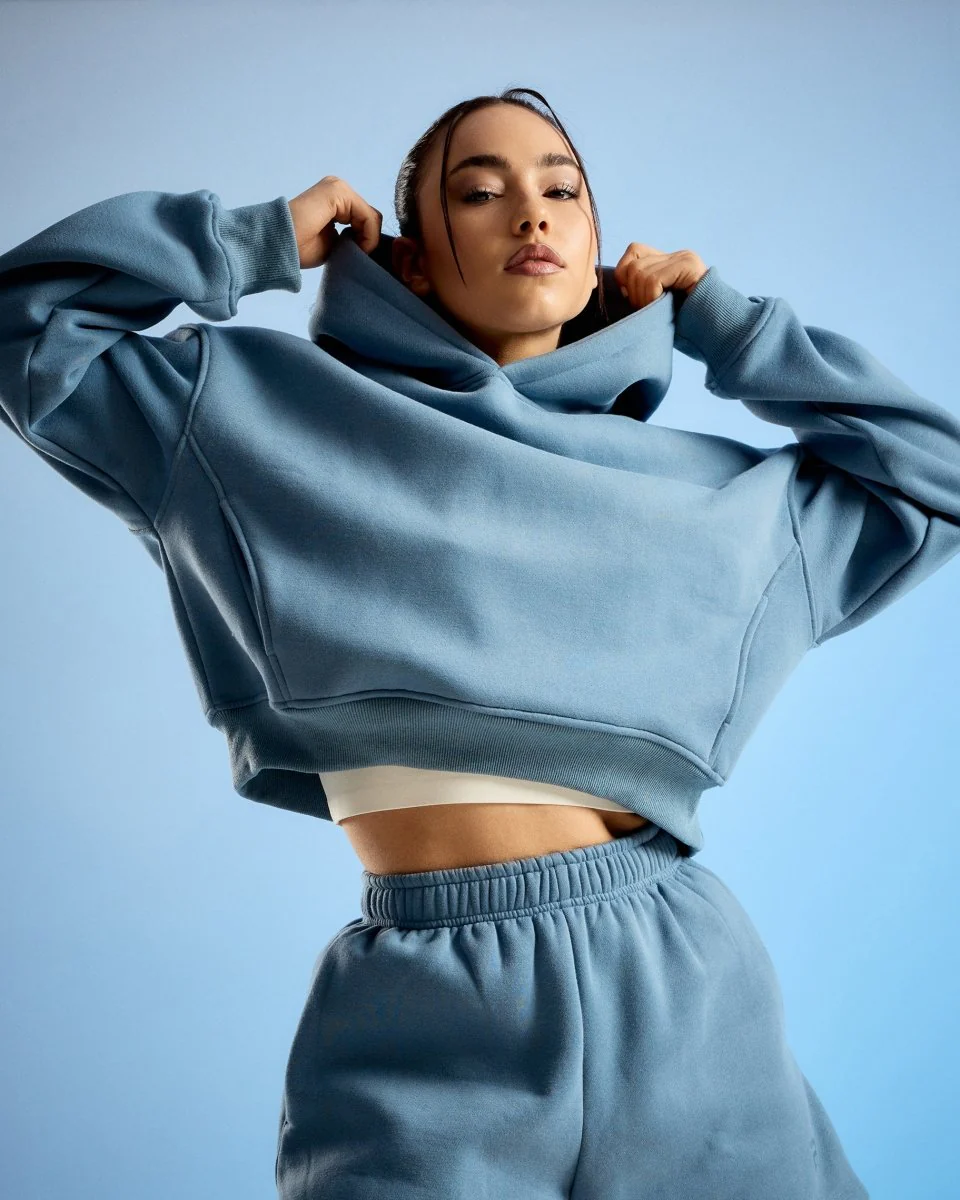 RISE FLOW Sudadera Cropped de Mujer - Image 3